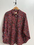 Jaqueta floral fecho em zíper Michel Kors - GG Vinho tamanho GG - foto principal