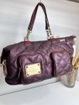 Bolsa tiracolo roxa Saad roxo - foto principal