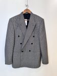 Maxiblazer pied poule Comero de lã - GG Cinza, Marrom tamanho GG - foto principal