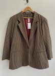 Blazer pied de poule colorido rosa verde caramelo SagHarbor - GG rosa, verde, marrom tamanho GG - foto principal