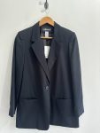 Blazer preto fecho de um botão Sag Harbor - 40 tamanho 40 - foto principal