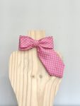 Gravata laço broche Rosa, Bege - foto principal