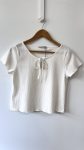 Blusa off white canelada m/curta Luktal - G branco tamanho G - foto principal
