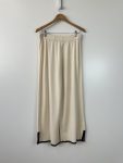 Calça pantalona tricô - G bege tamanho G - foto principal
