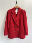 Blazer vermelho botões duplos Harve Bernard de lã e nylon - 40/42 tamanho 40/42 - foto principal