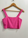 Cropped pink Bem-me-quer - na etiqueta! Rosa - foto principal