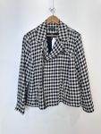 Jaqueta quadriculada P&B Ralph Lauren - 46 Preto, Branco tamanho 46 - foto principal