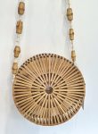 Bolsa de madeira e bambum artesanal - foto principal