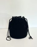 Bolsa saco veludo TOTES Preto, Cinza - foto principal