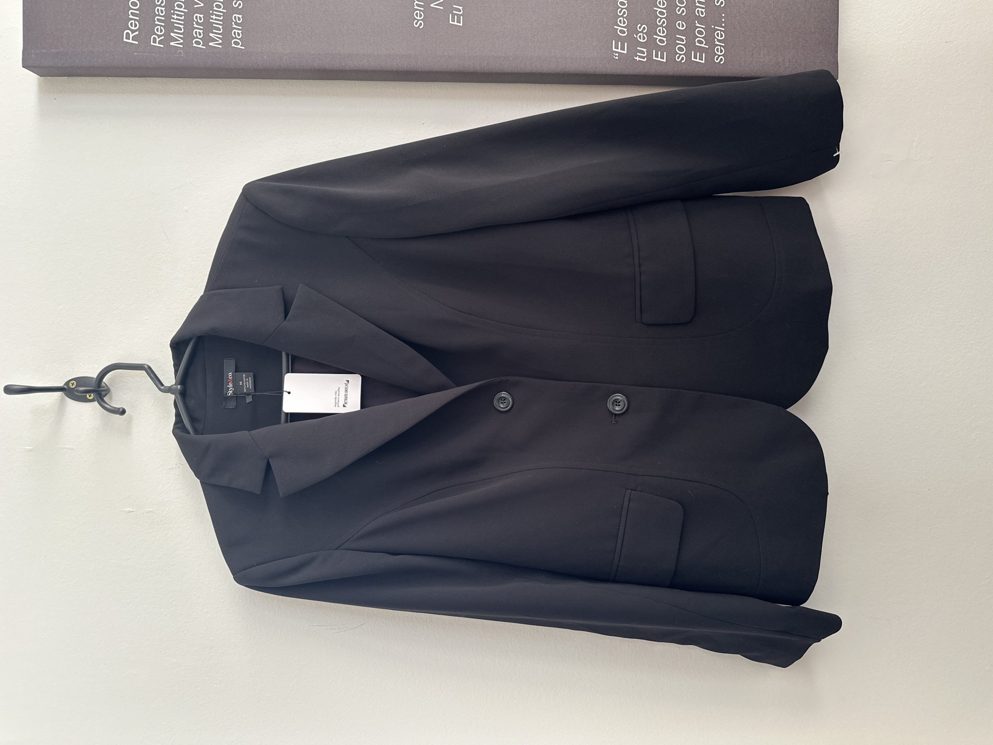 Blazer alfaiataria preto Styler & Co - 40