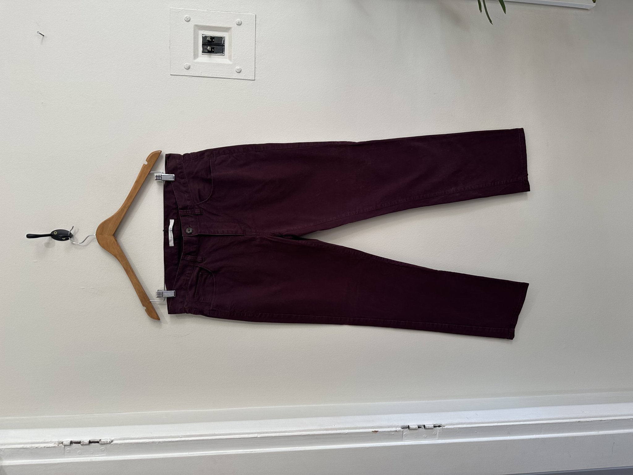 Calça vinho Portifolio Stretch msc - M