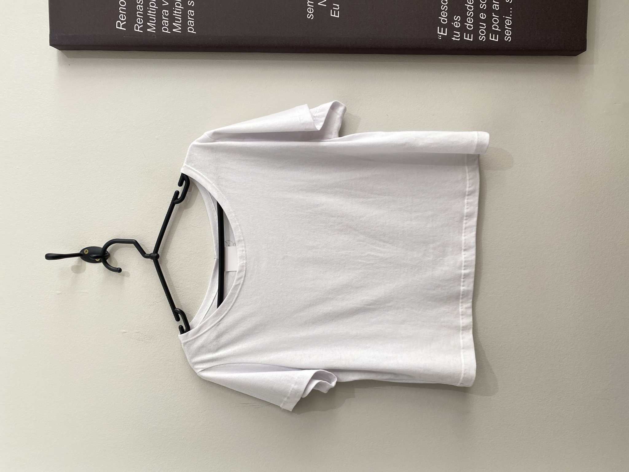 Blusa t-shirt branca m/curta Eco Friendly - U