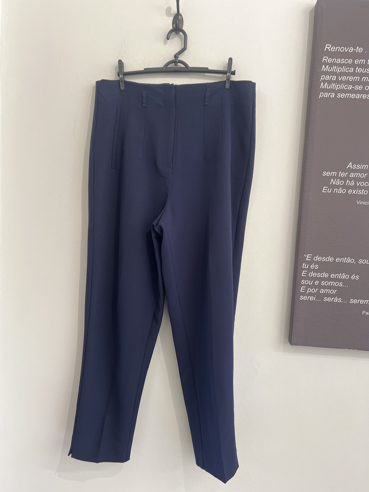 Calça social azul marinho Ak - 46