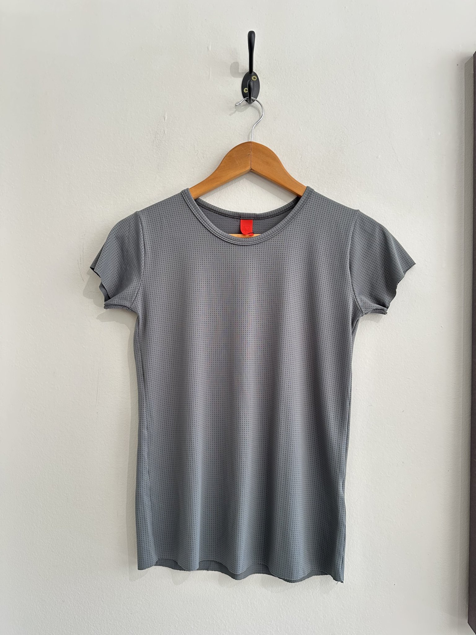 Blusa cinza telada n/curta CCM - P