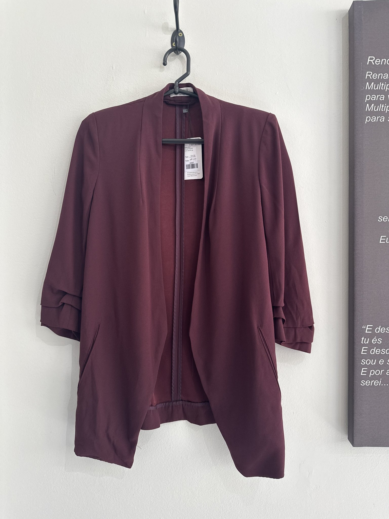 Blazer marçala Babaton - 34/36