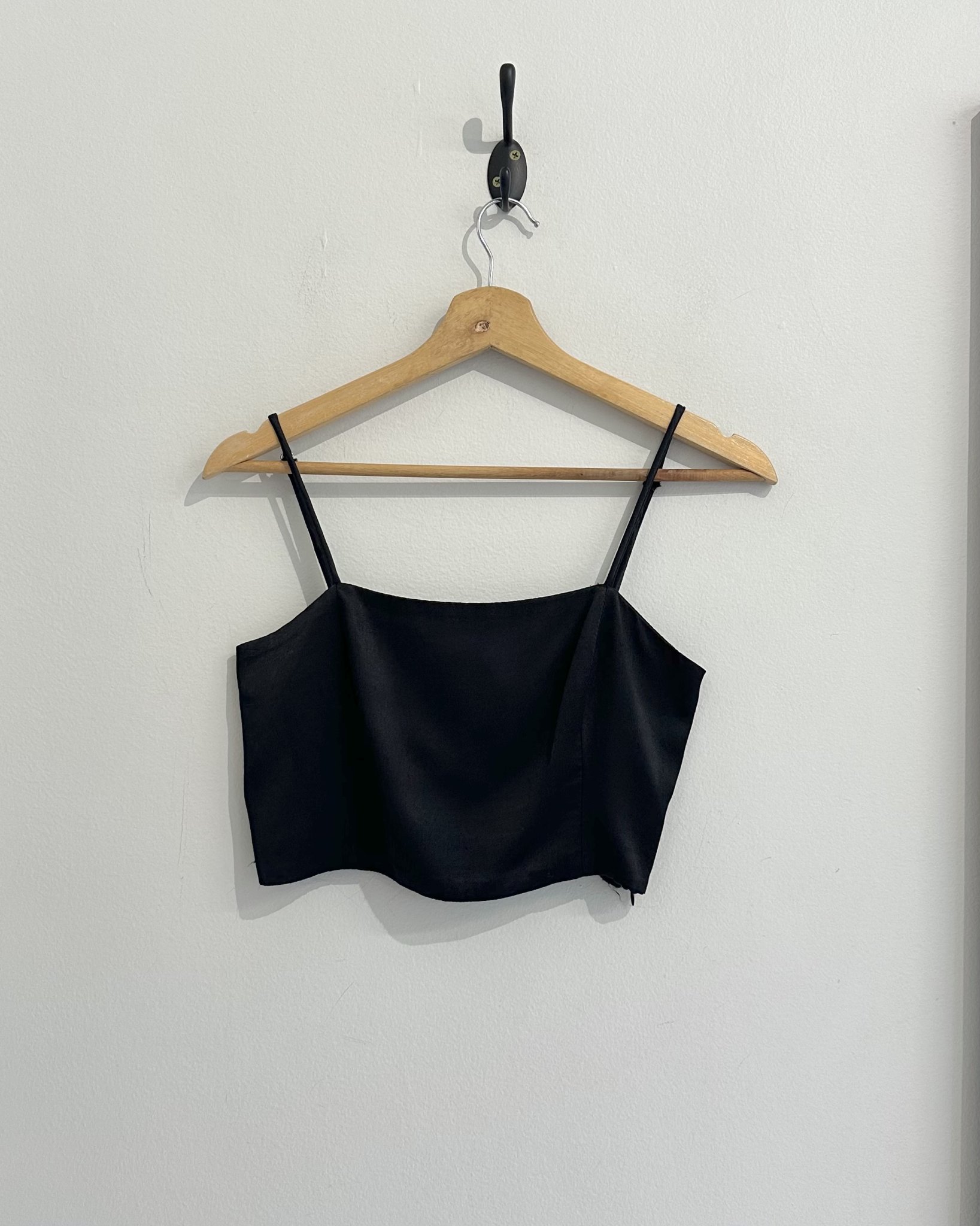 Cropped preto Zara - M