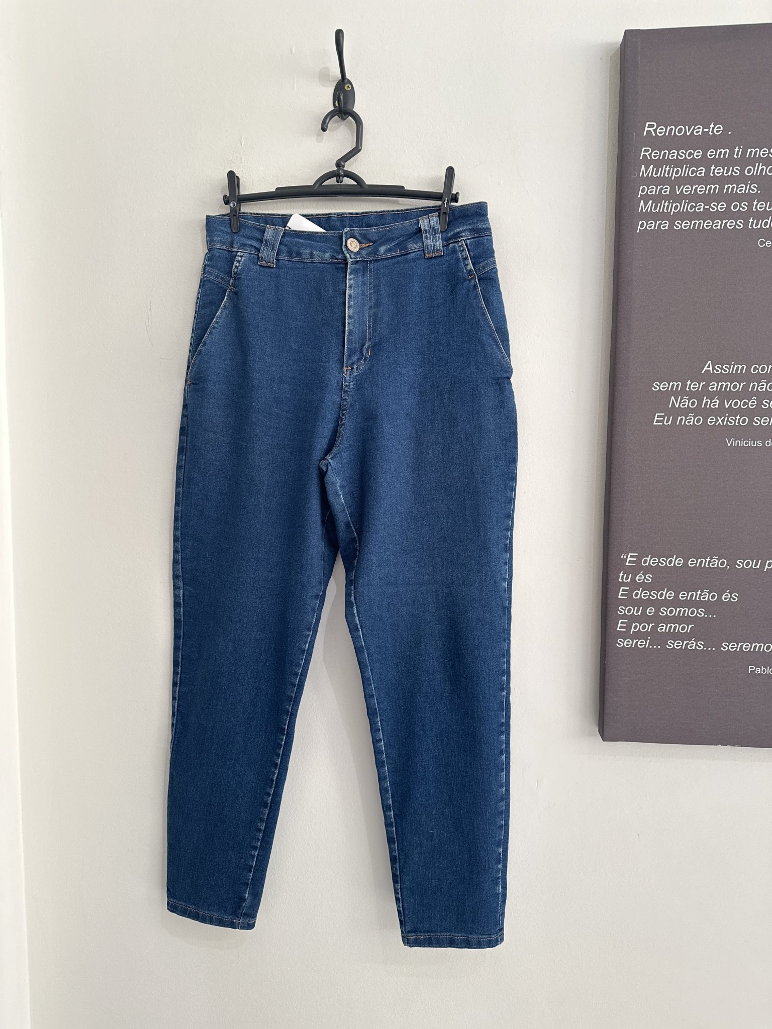 Calça jeans escura skinny Sawary - 42