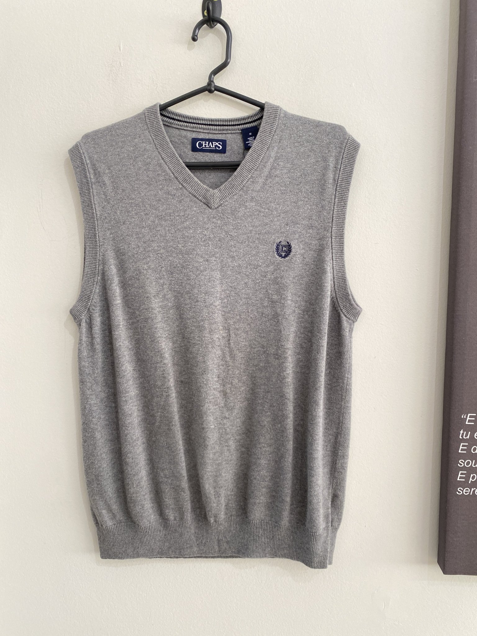 Colete cinza Ralph Lauren de algodão - M