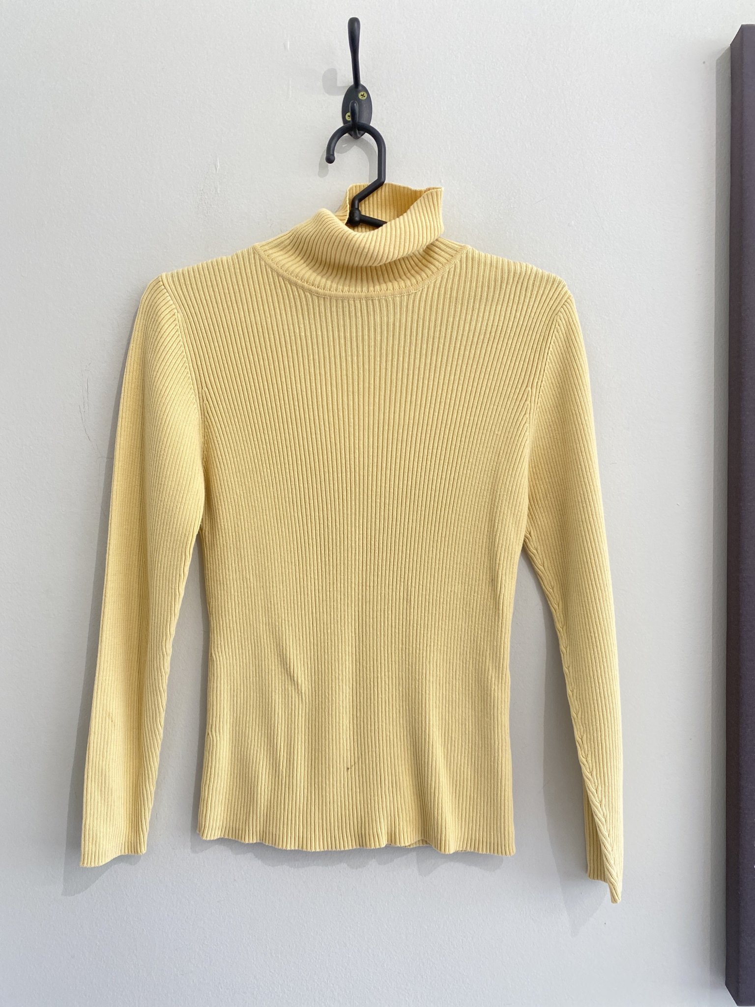 Blusa cacharrel amarela manga longa I.N.C de algodão - M