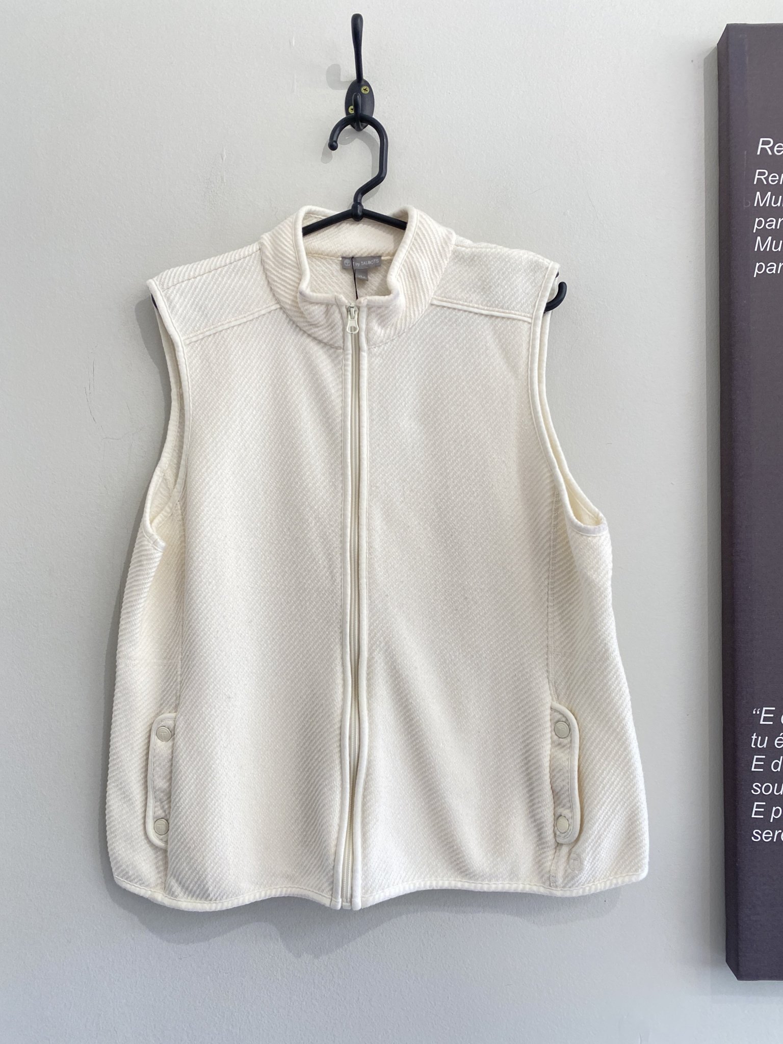 Colete off white Talbots - P
