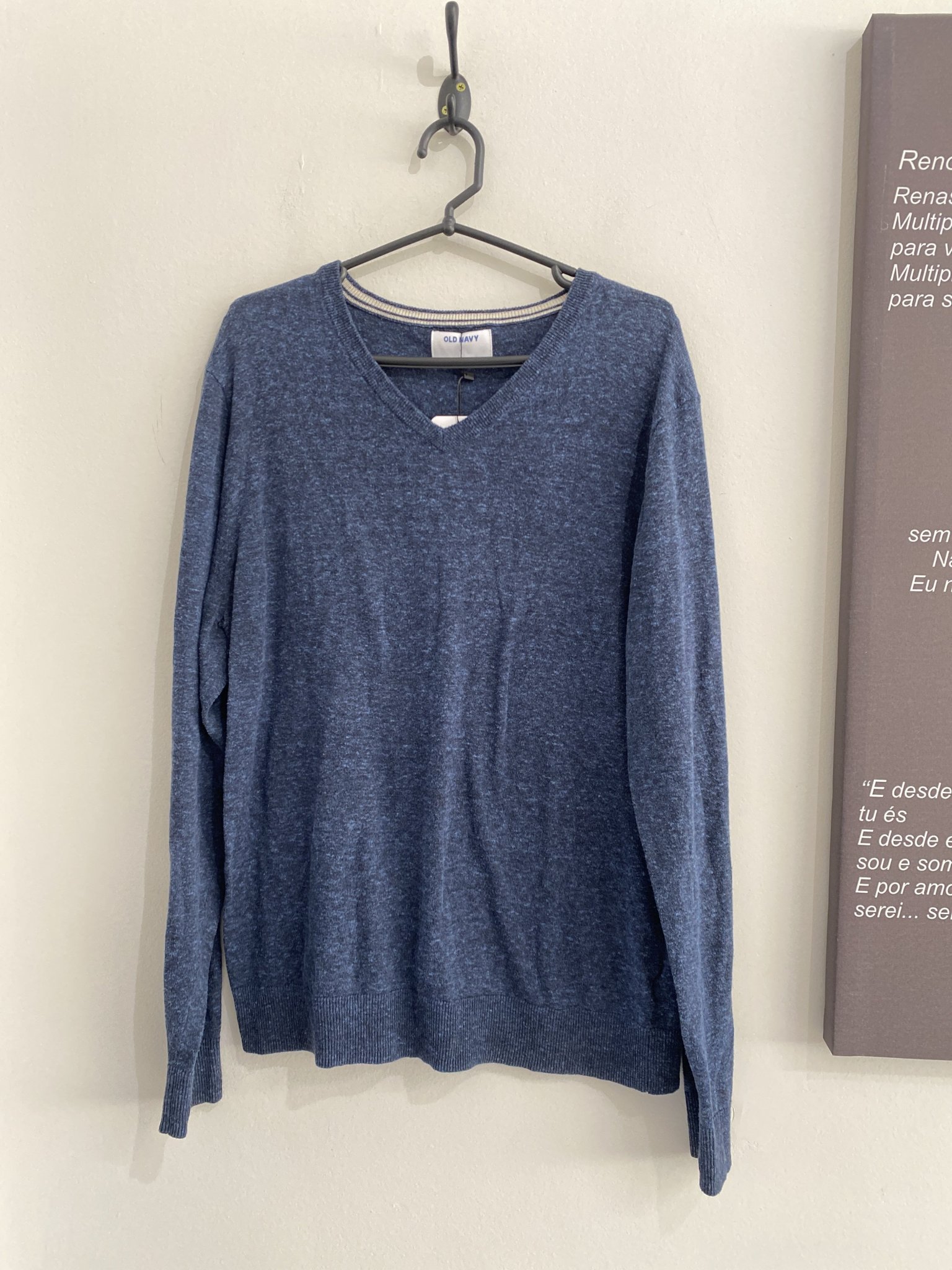 Sueter azul escuro Old Navy - M