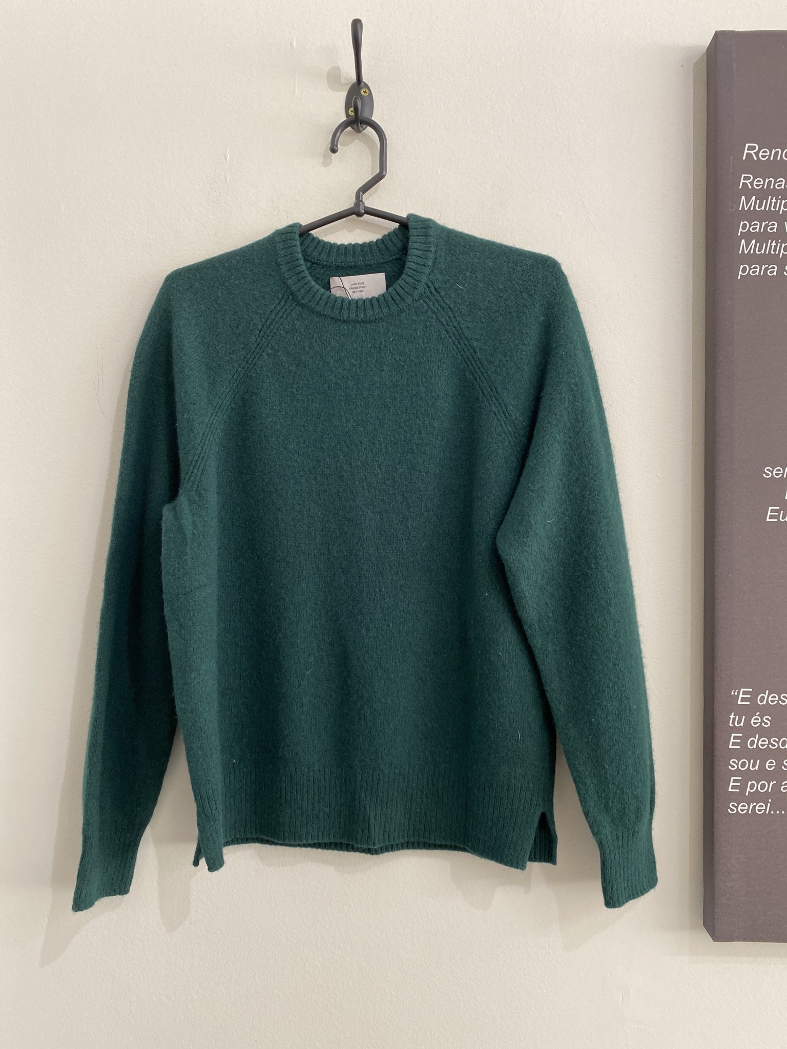 Casaco verde escuro Jack Spade lã e algodão - G