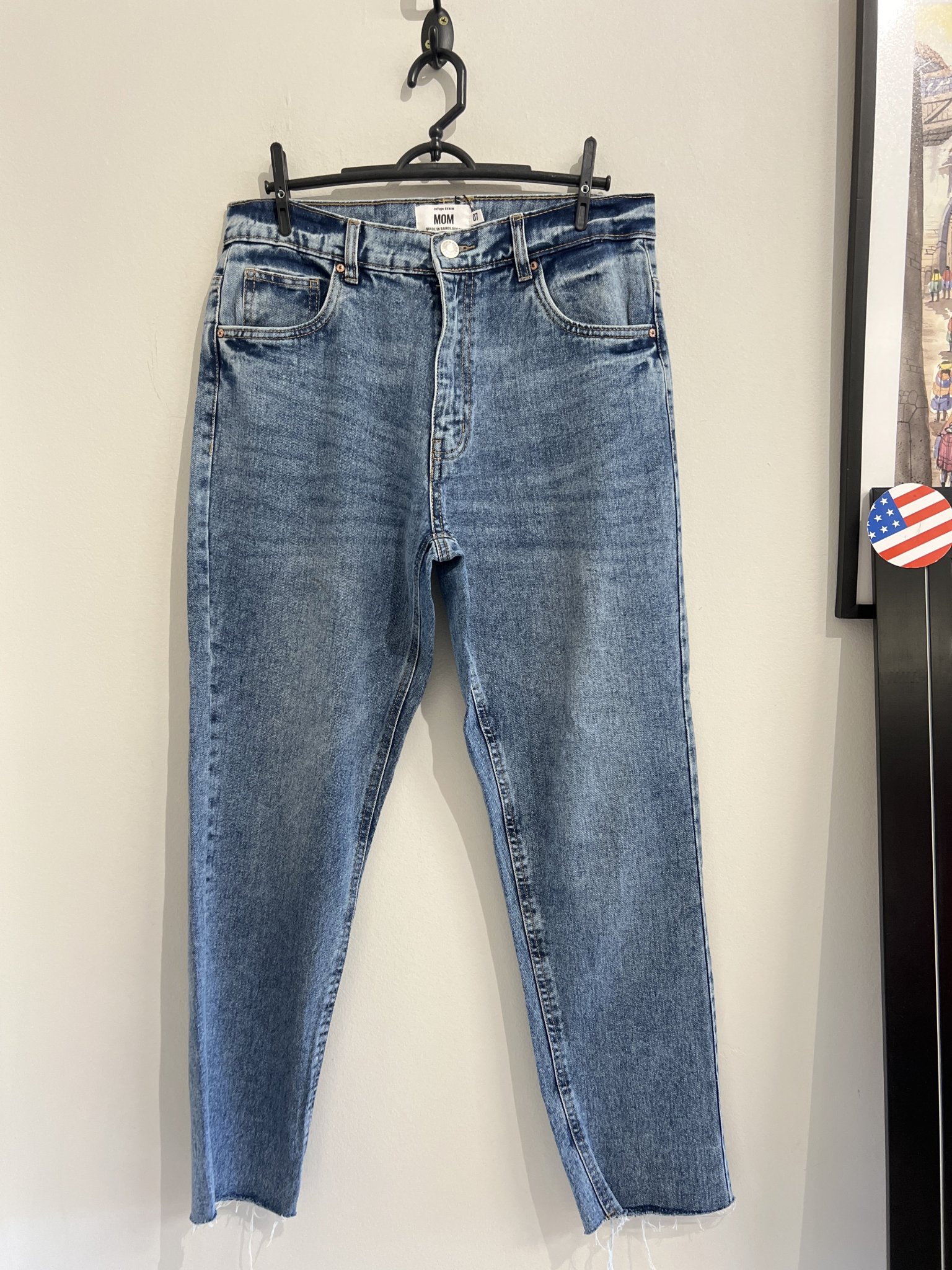 Calça jeans Mom - 38