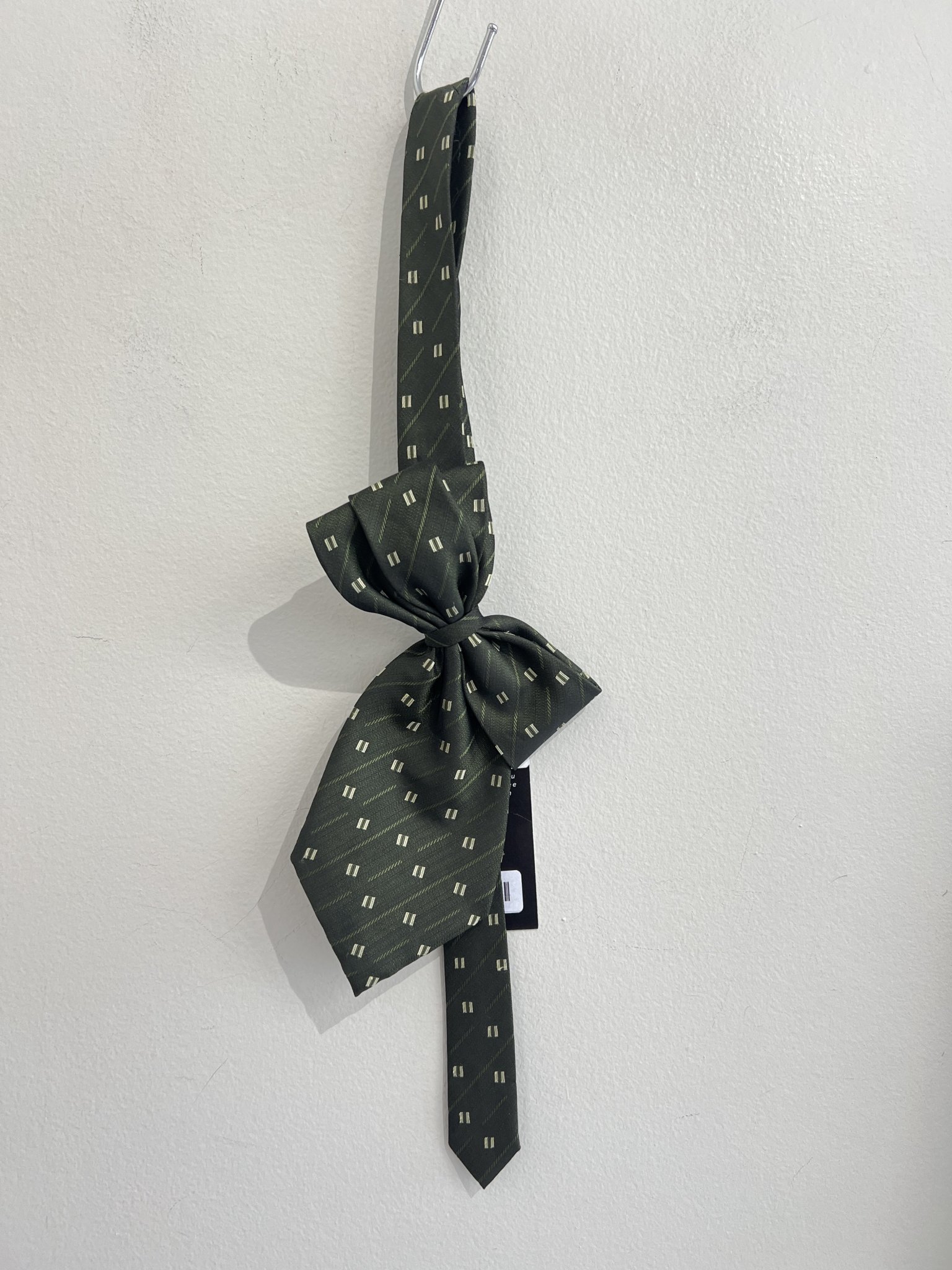 Gravata laçada verde