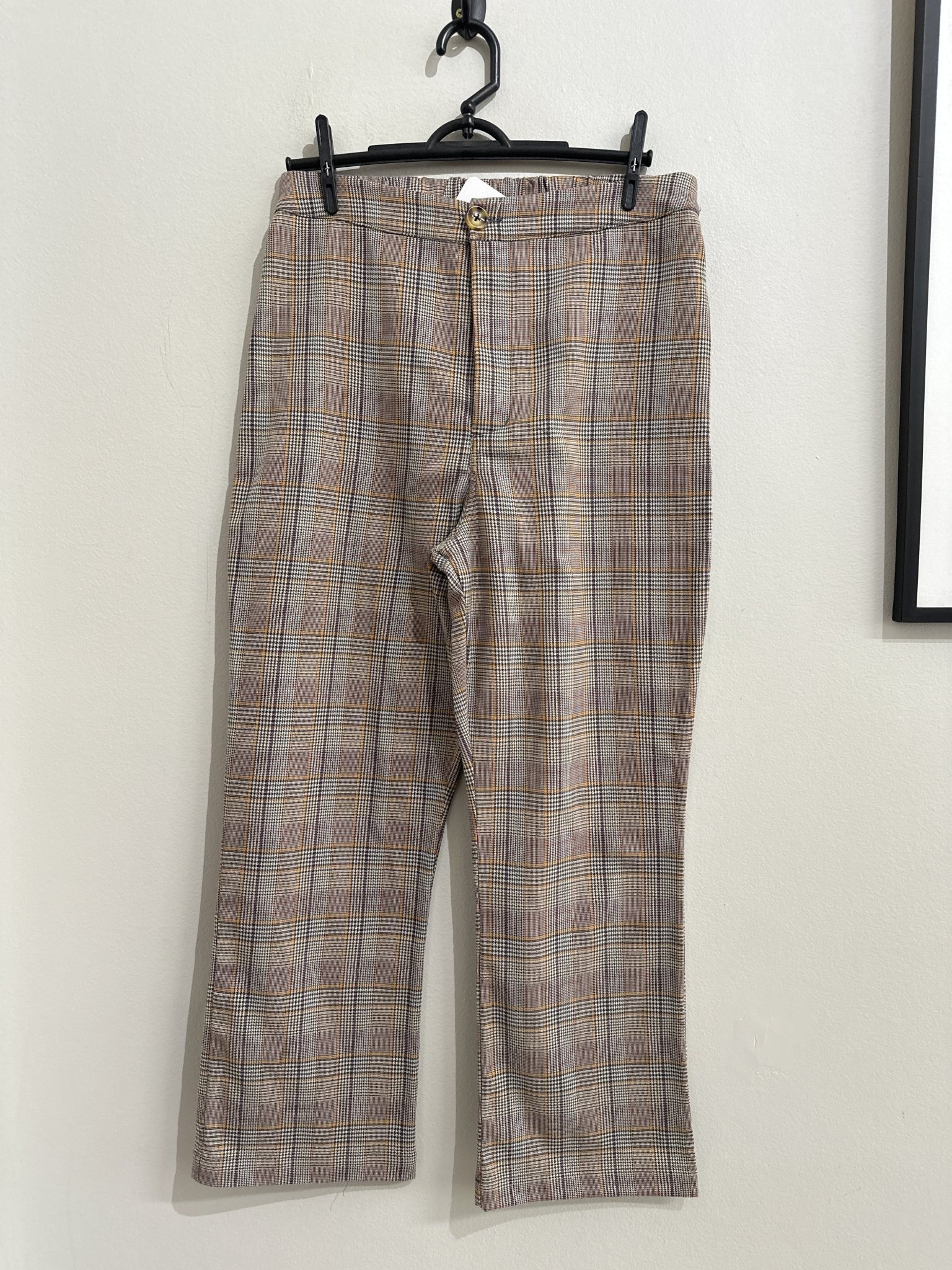 Calça xadrez cinza mix color  Wild Fable - P