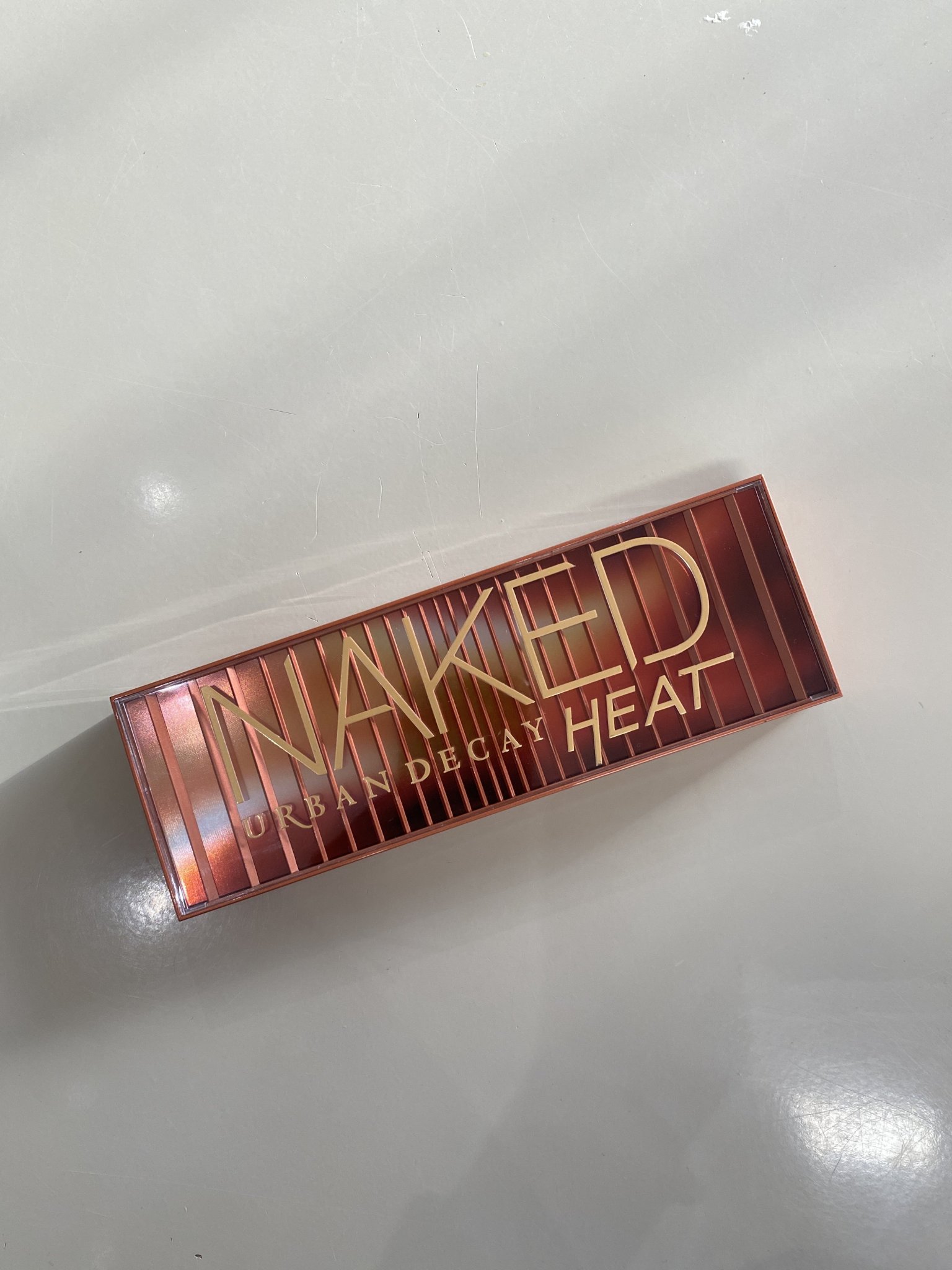 Paleta de sombras Naked Heat da Urban Decay 12 cores Vinho, Laranja - foto principal