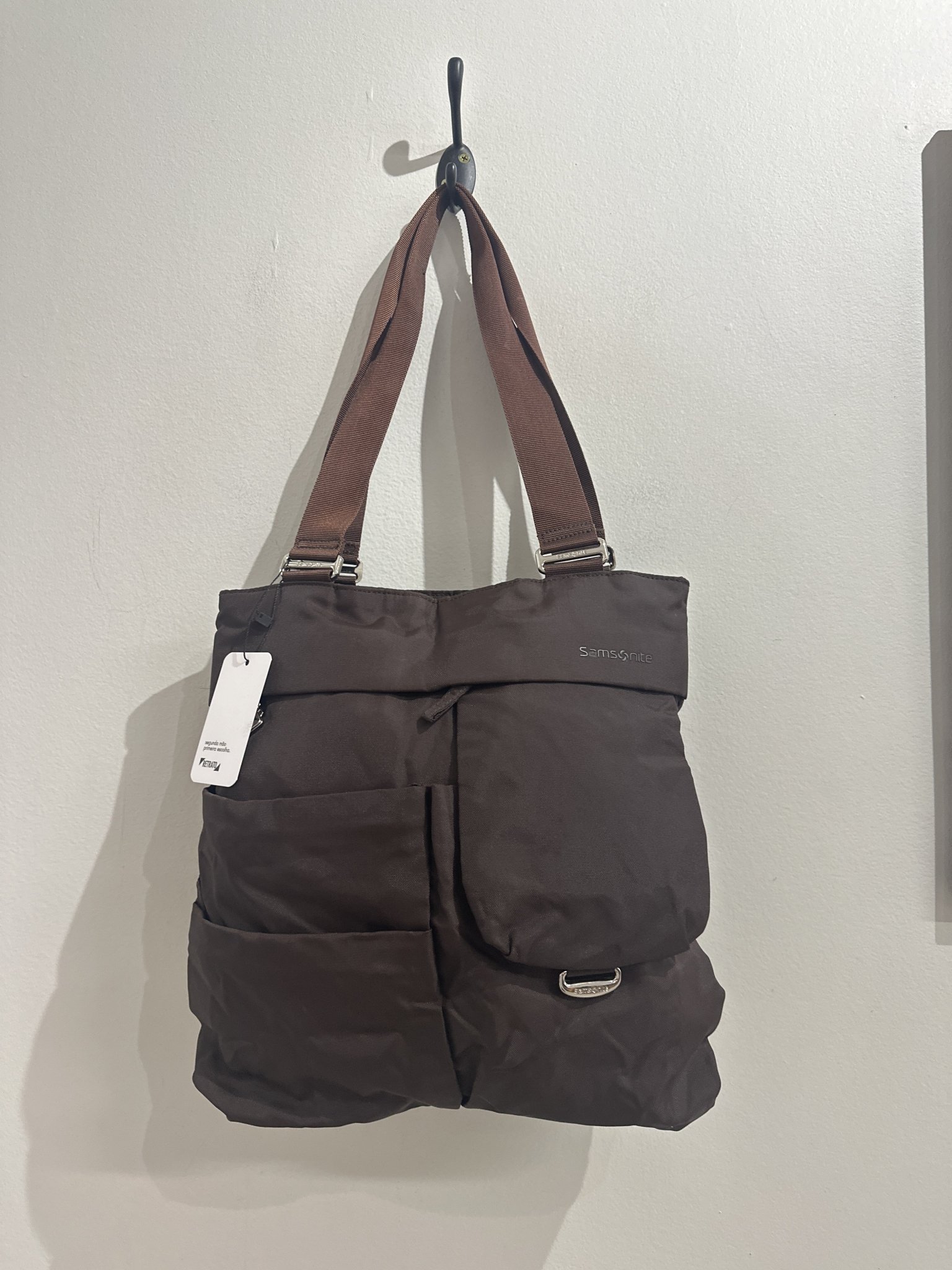 Bolsa tiracolo marrom Samsonite - foto principal