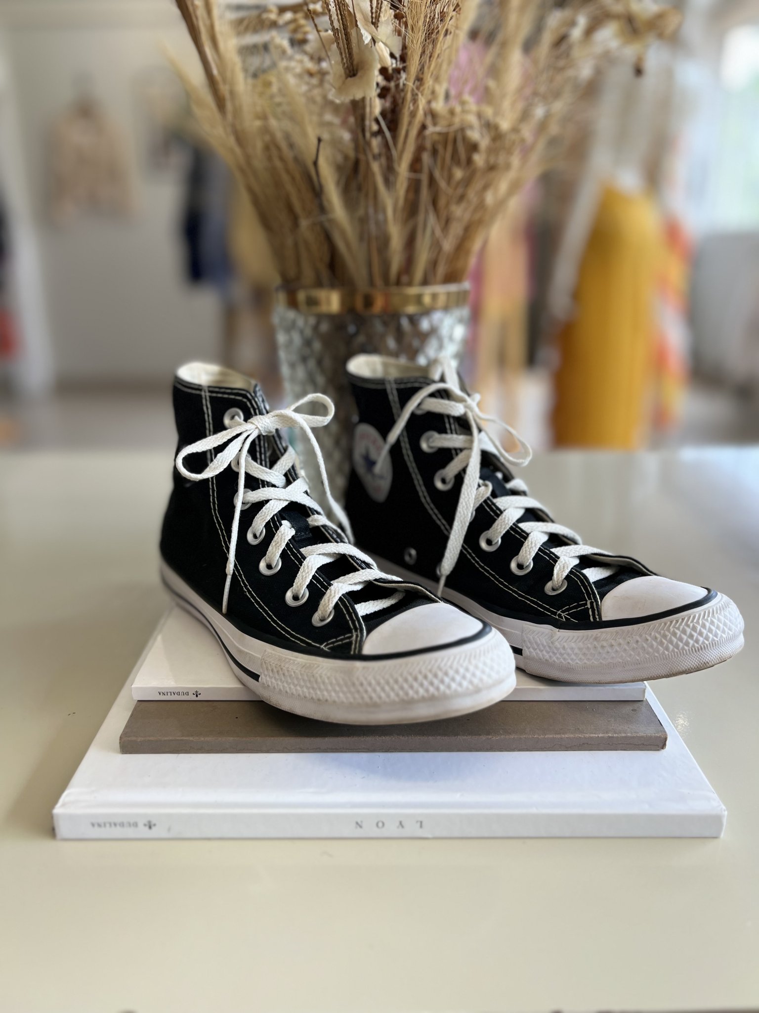 Tênis preto cano alto all star converse - 36 tamanho 36 - foto principal