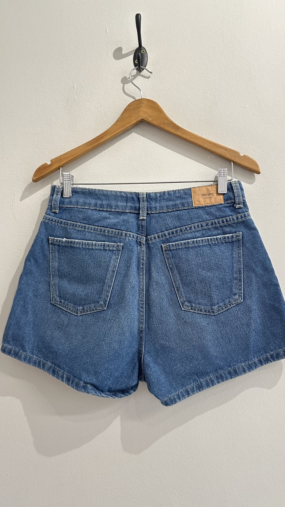 Short jeans Hering - 40 tamanho 40 - vista adicional 3