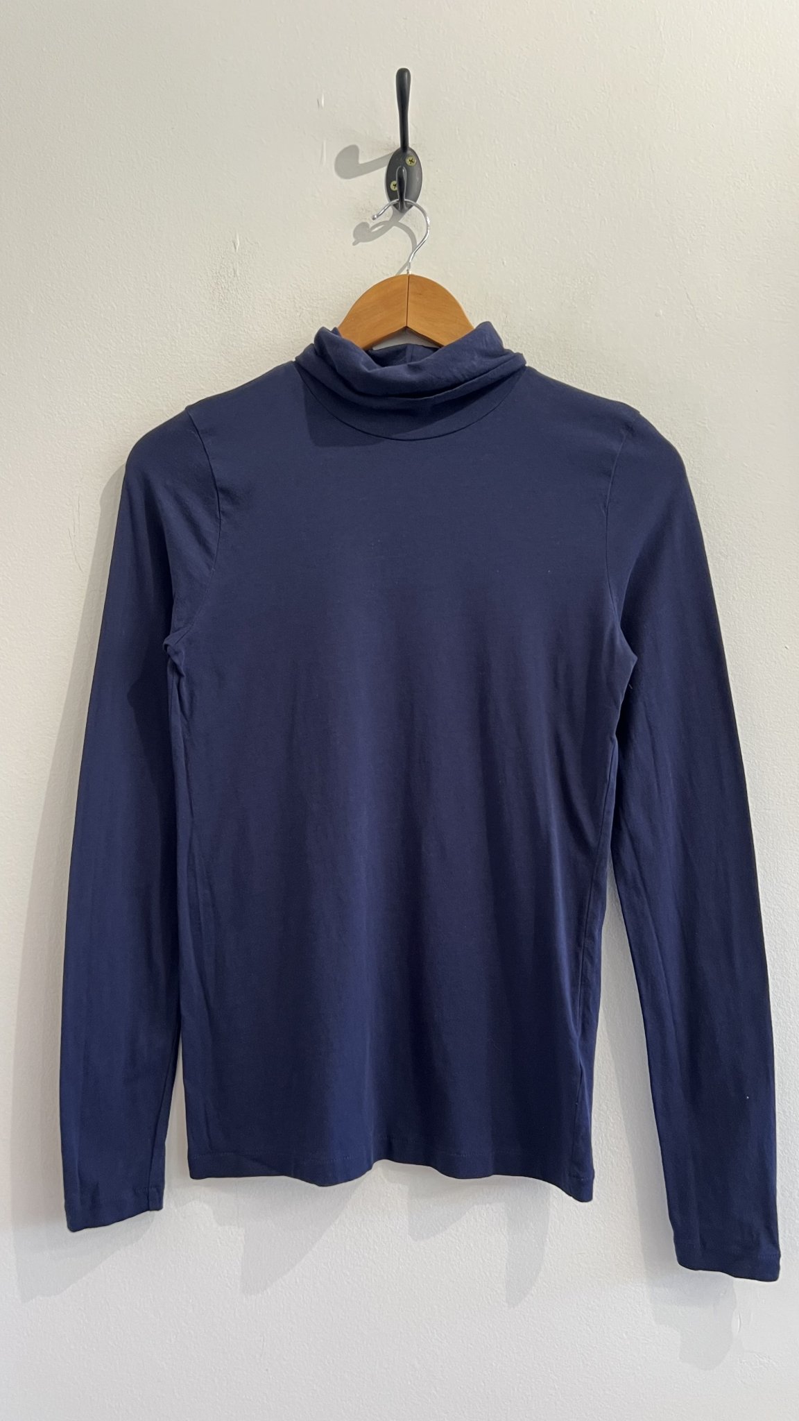 Blusa cacharrel azul marinho m/longa J. Crew - P tamanho P - foto principal