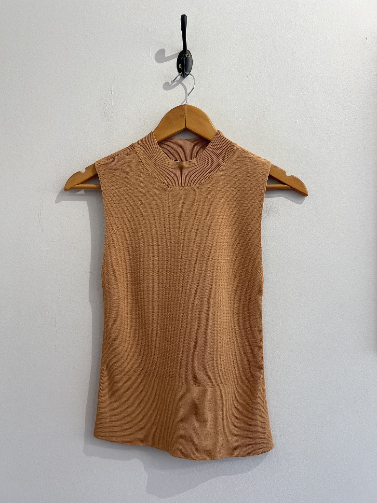 Blusa caramelo em linha - M marrom tamanho M - foto principal