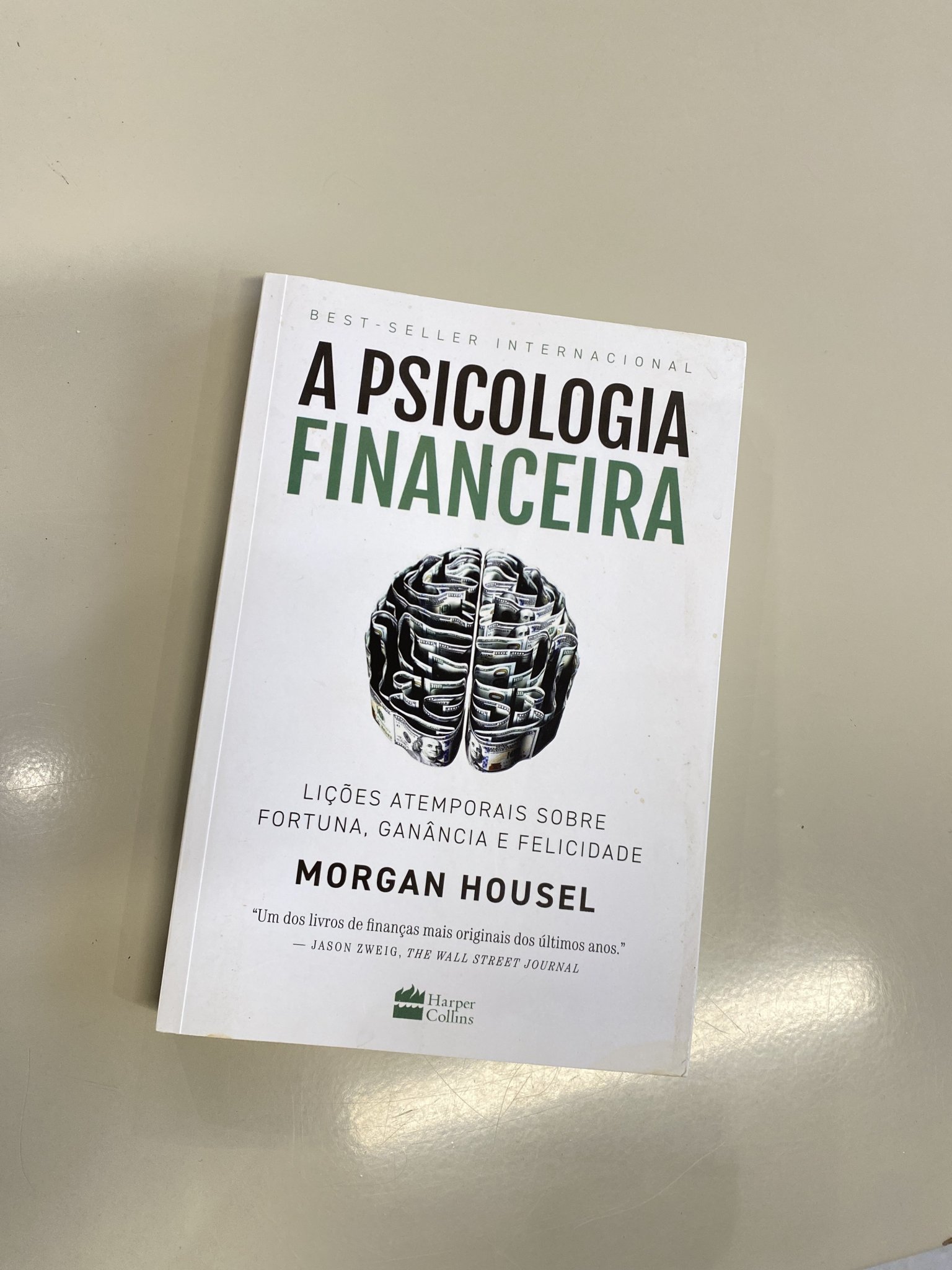 Livro A Psicologia Financeira - Morgan Housel - foto principal