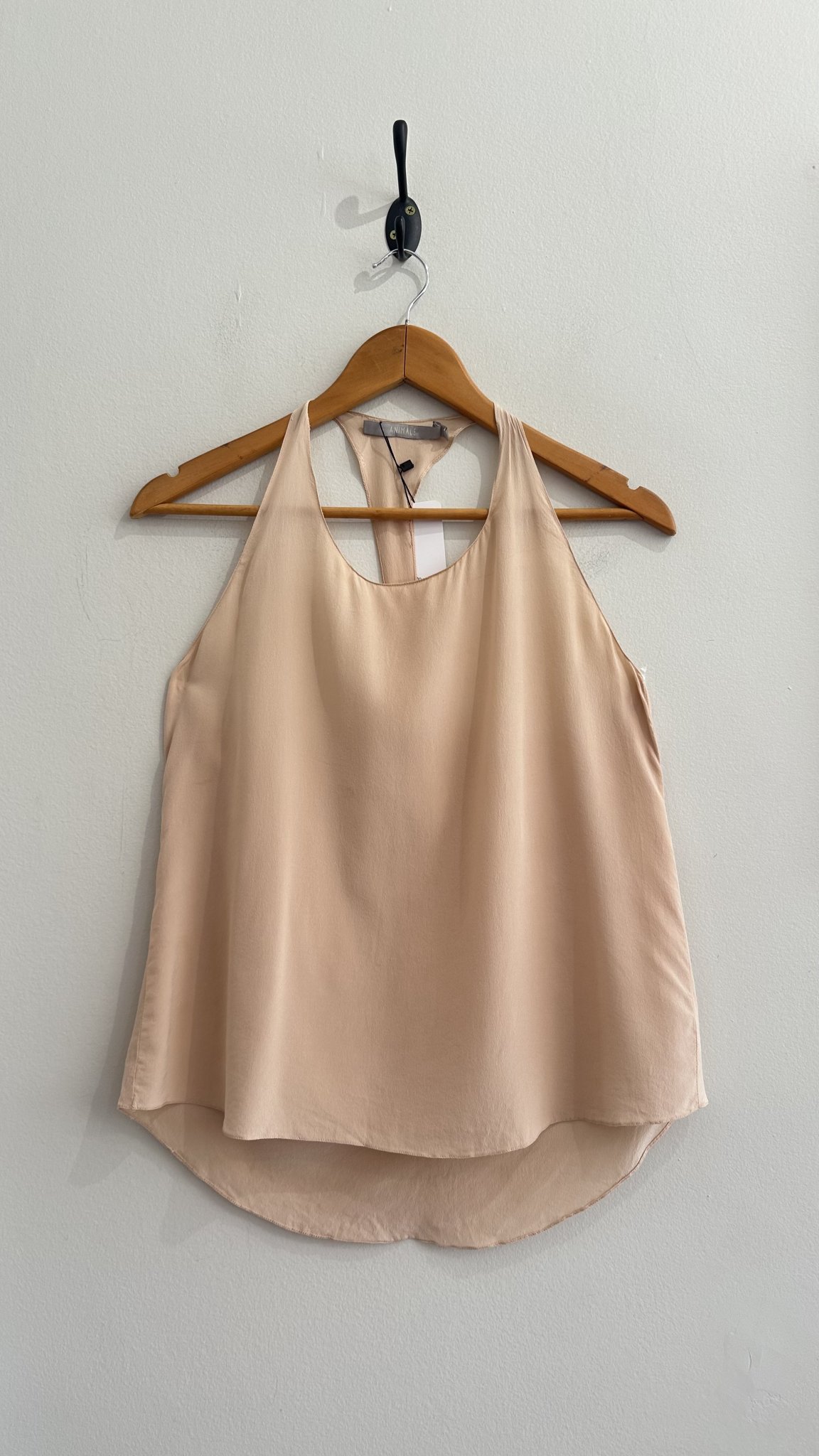 Blusa rose de seda Animale s/manga - 38 tamanho 38 - foto principal