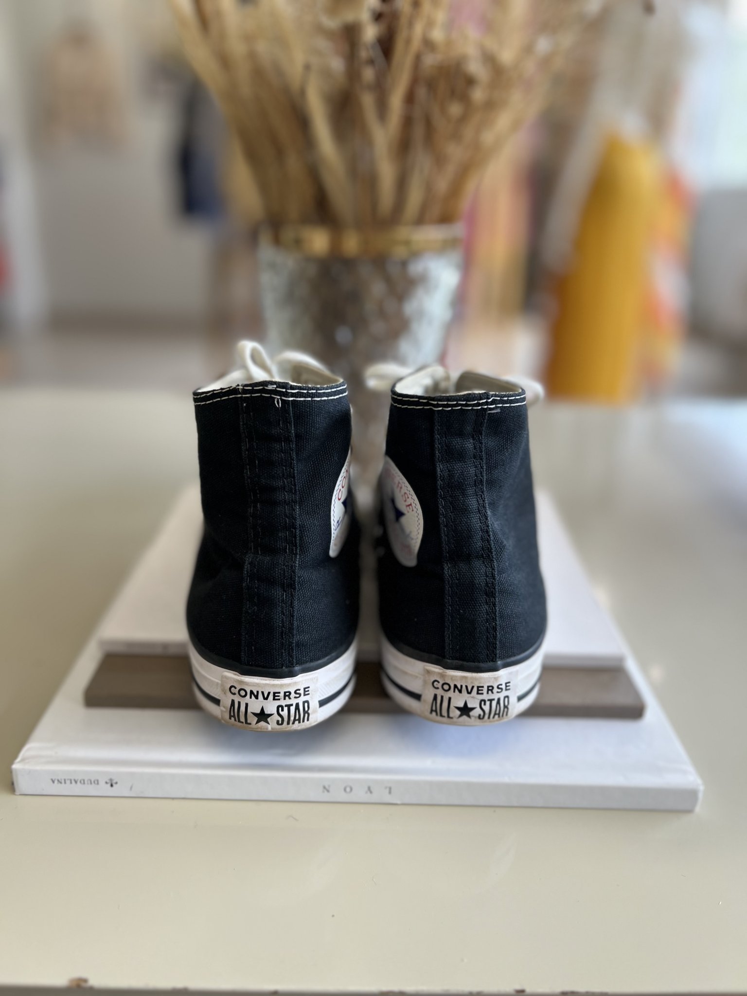 Tênis preto cano alto all star converse - 36 tamanho 36 - vista adicional 3