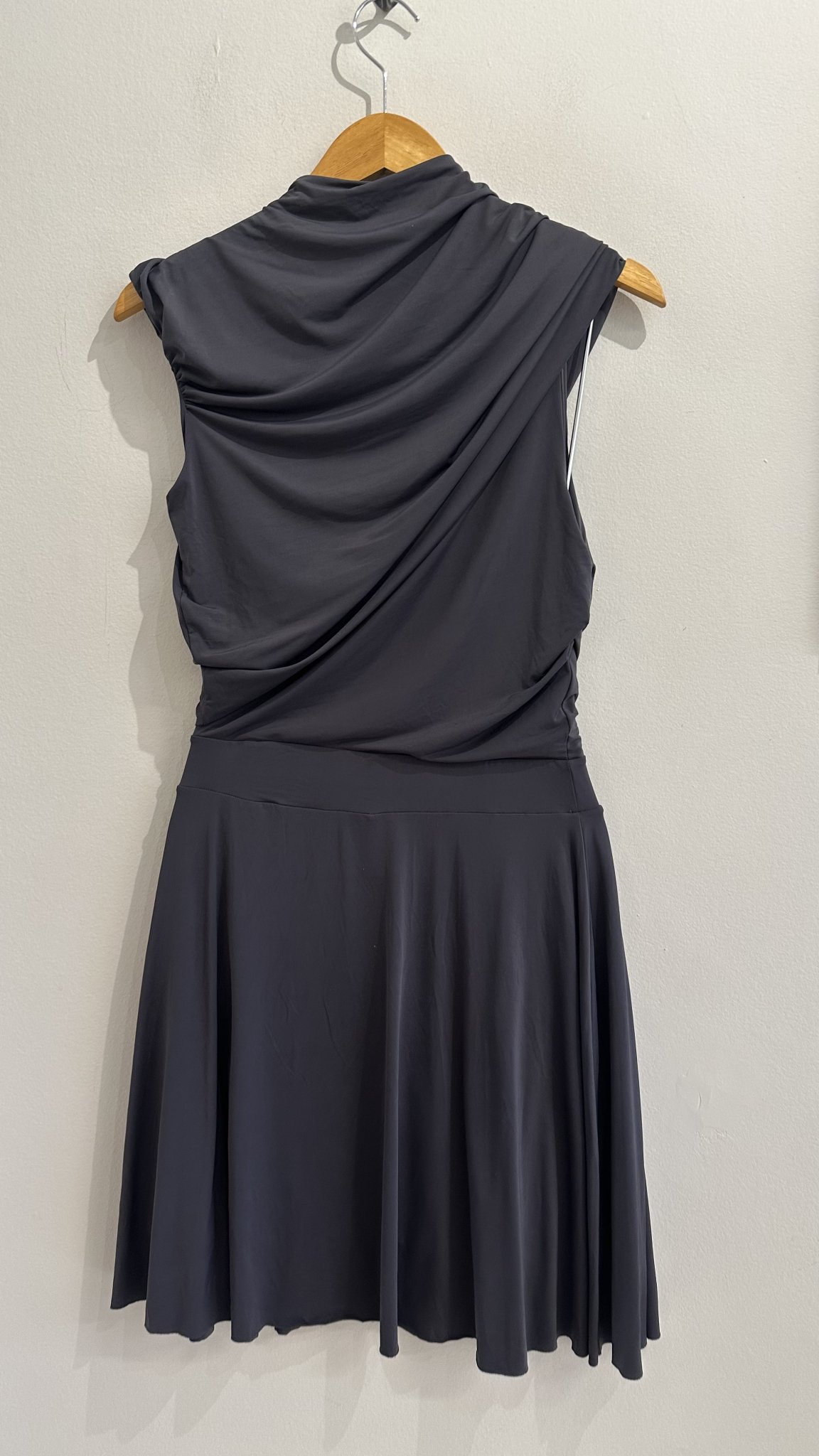 Vestido chumbo de malha fria Victor Dzenk - G tamanho G - vista adicional 3