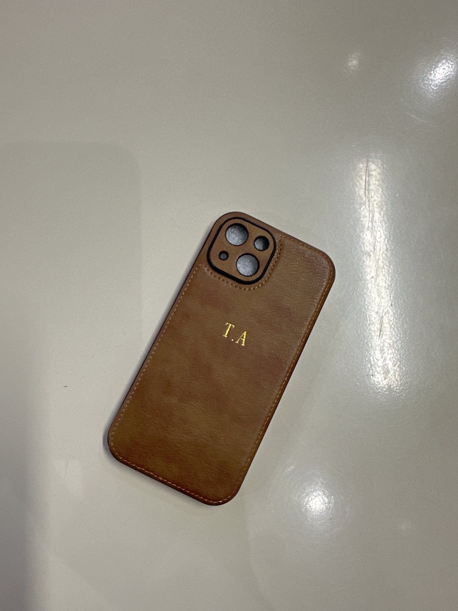 Case marrom iphone 15 - foto principal