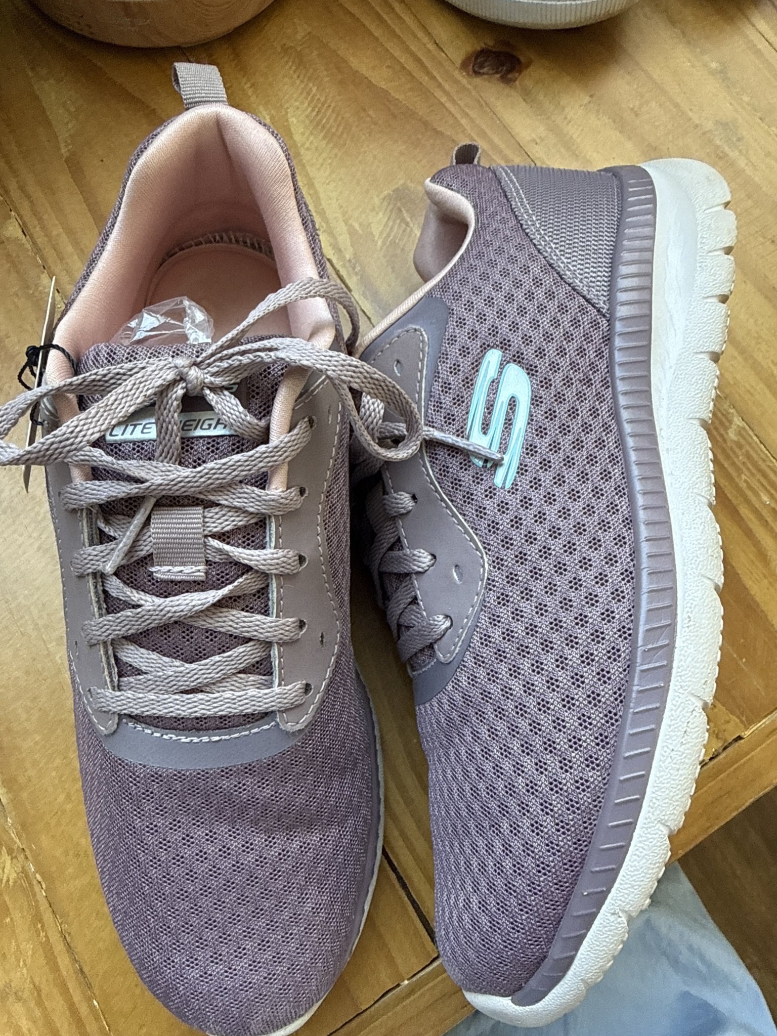 Tênis lilás Skechers - 35 roxo tamanho 35 - foto principal