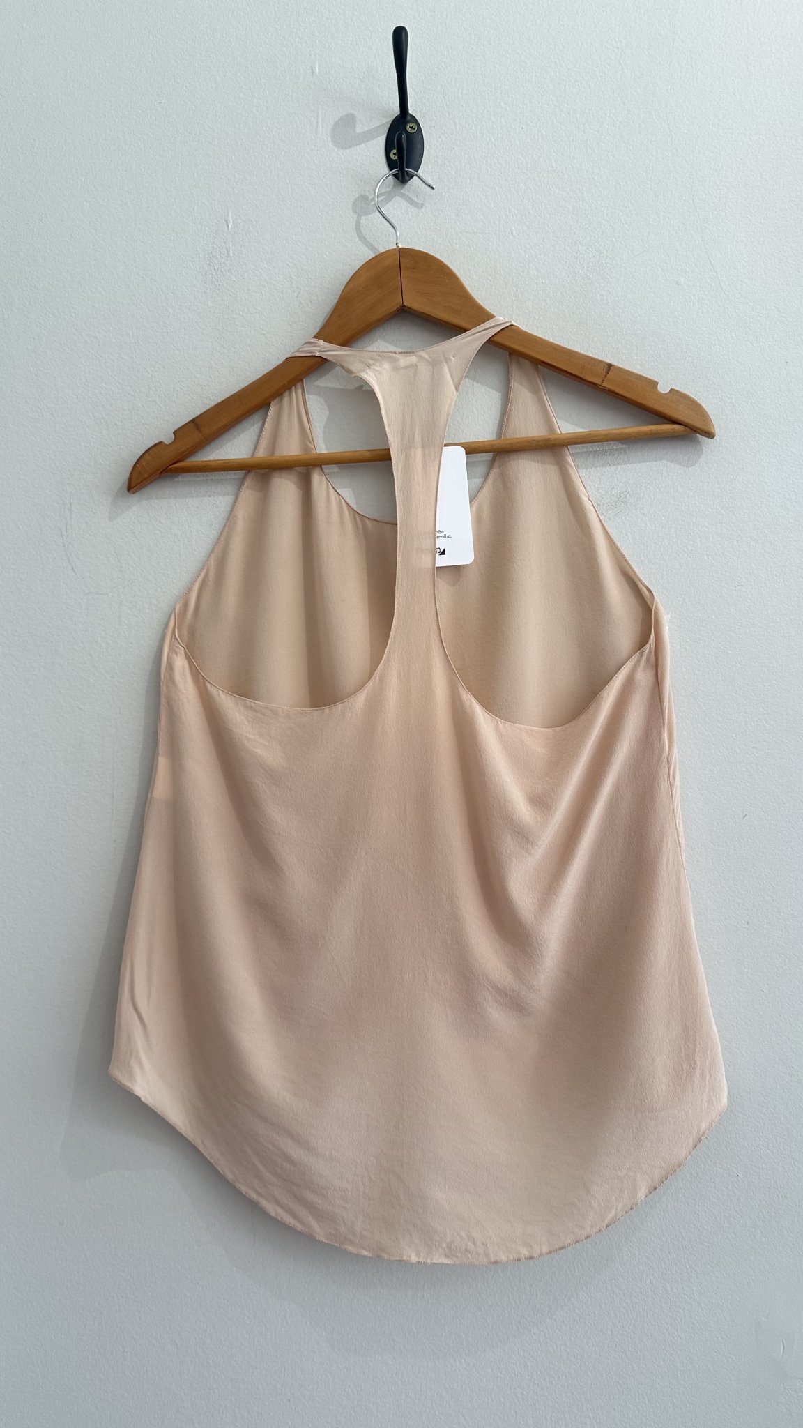 Blusa rose de seda Animale s/manga - 38 tamanho 38 - vista adicional 3