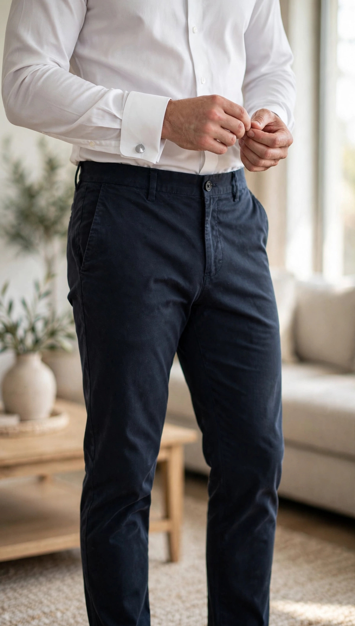 Calça azul Stretch slim msc - M tamanho M - 22168-ia-alta-ctr-04