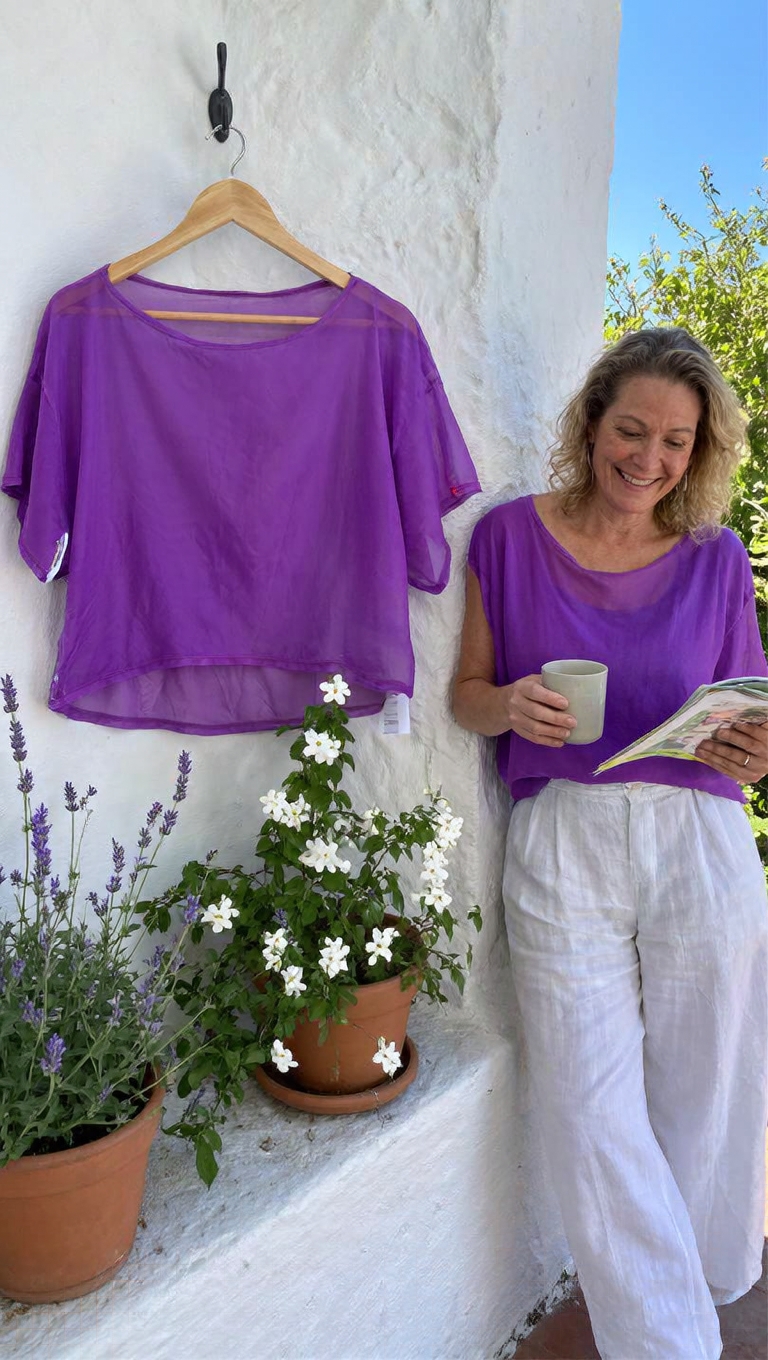 Blusa rosa de tule m/curta - G tamanho G - 23977-ia-alta-ctr-02