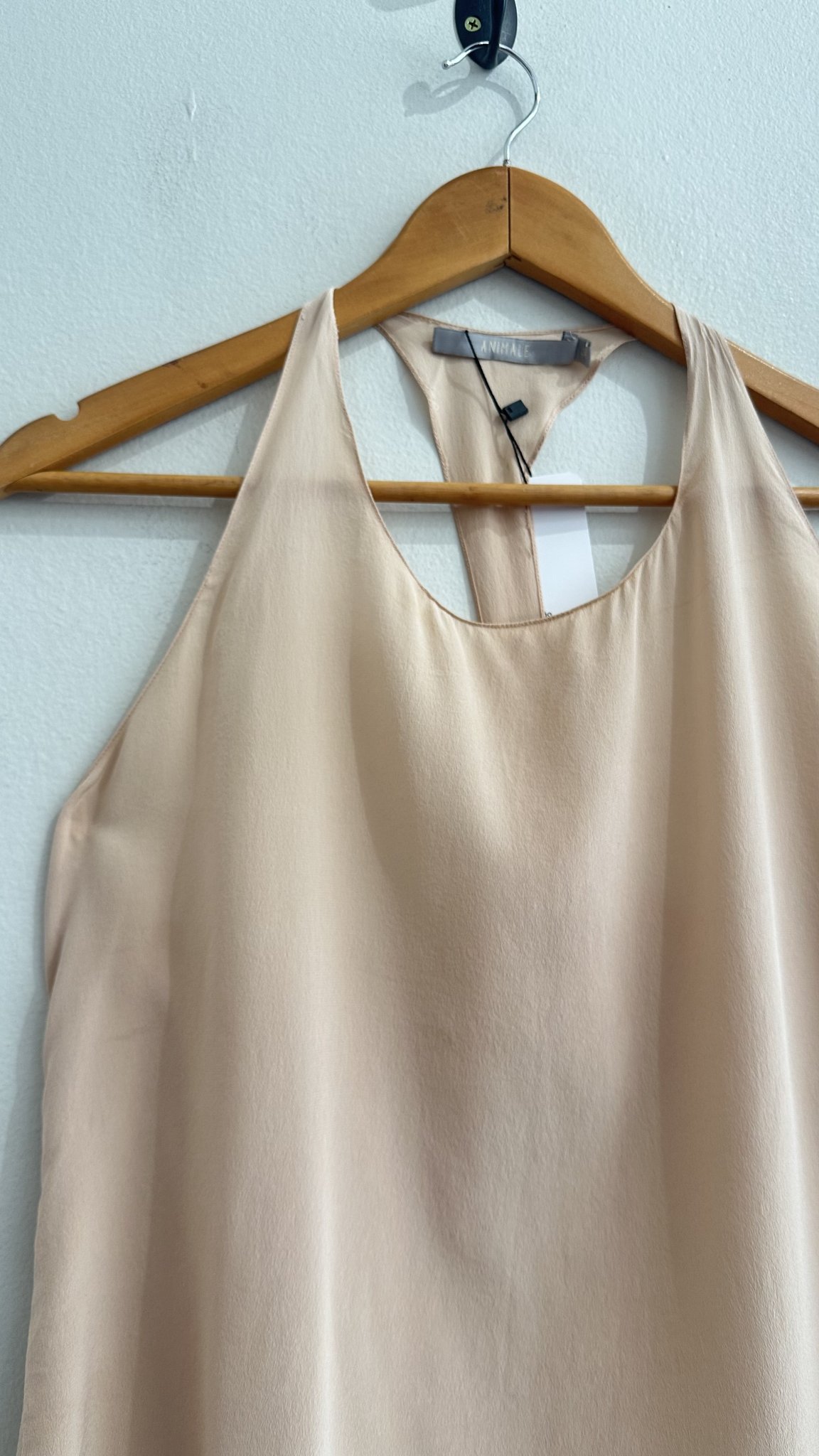 Blusa rose de seda Animale s/manga - 38 tamanho 38 - vista adicional 2