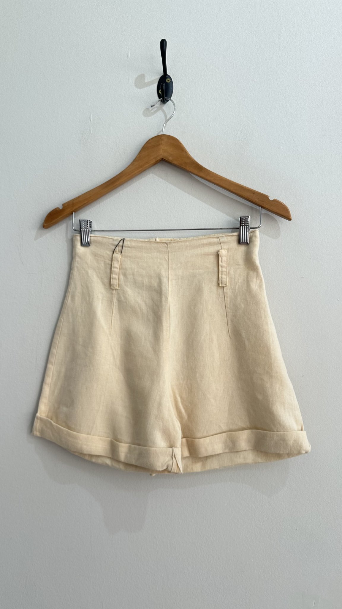 Short rose de linho s/marca - P tamanho P - foto principal