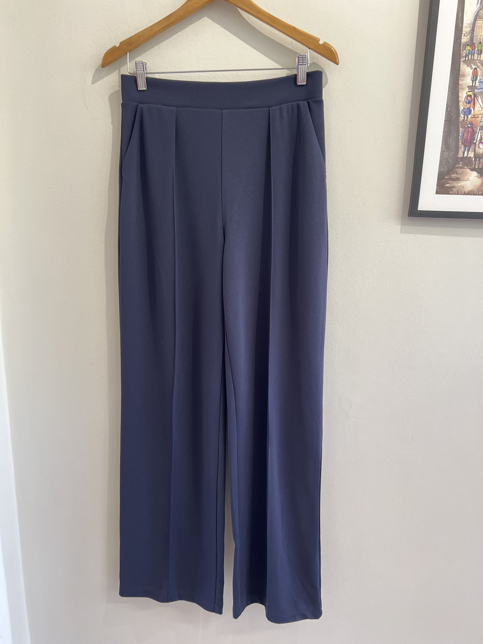 Calca pantalona azul marinho H&M - M tamanho M - foto principal