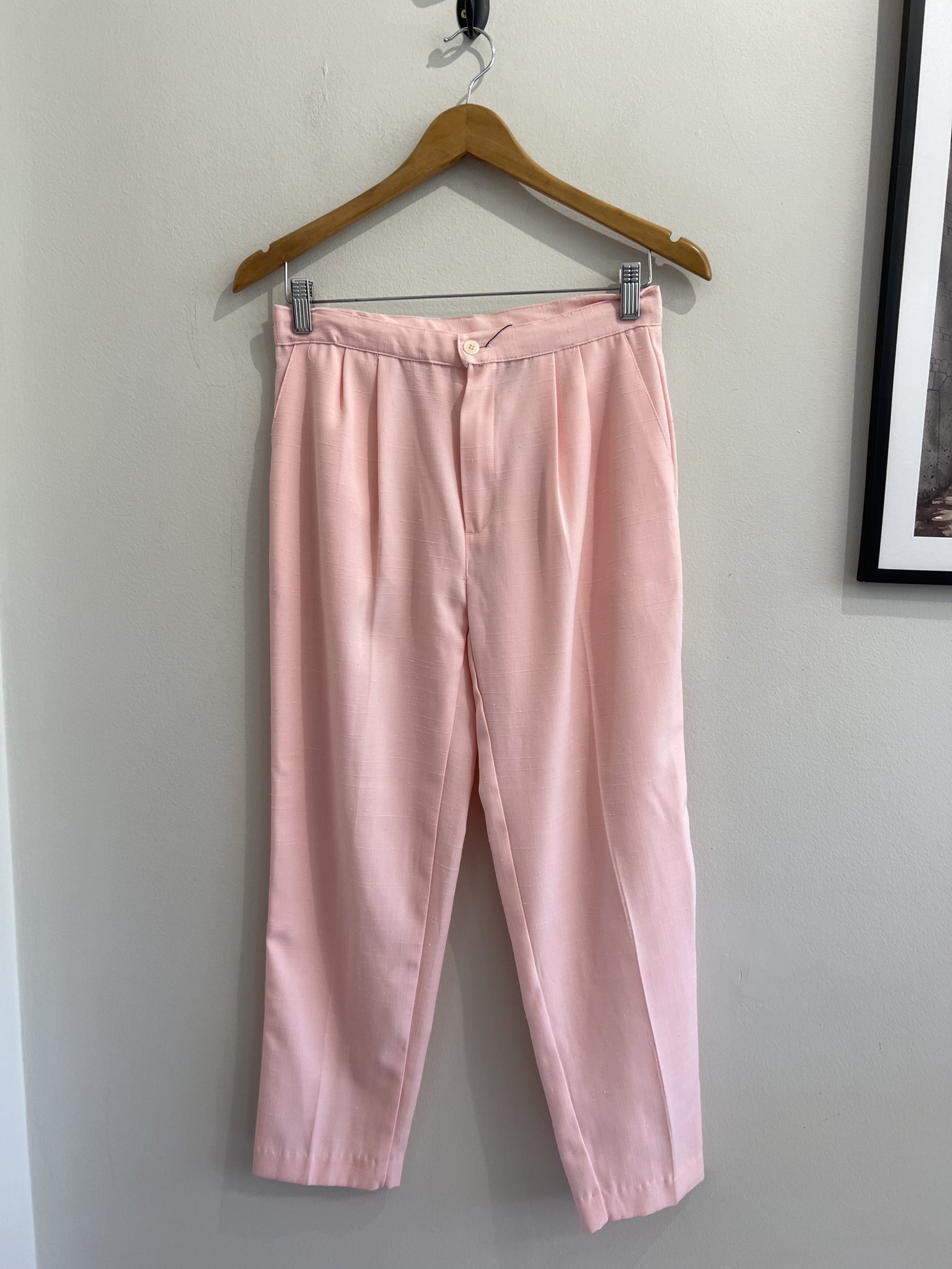 Calça alfaiataria rosa bebê 36 - foto principal