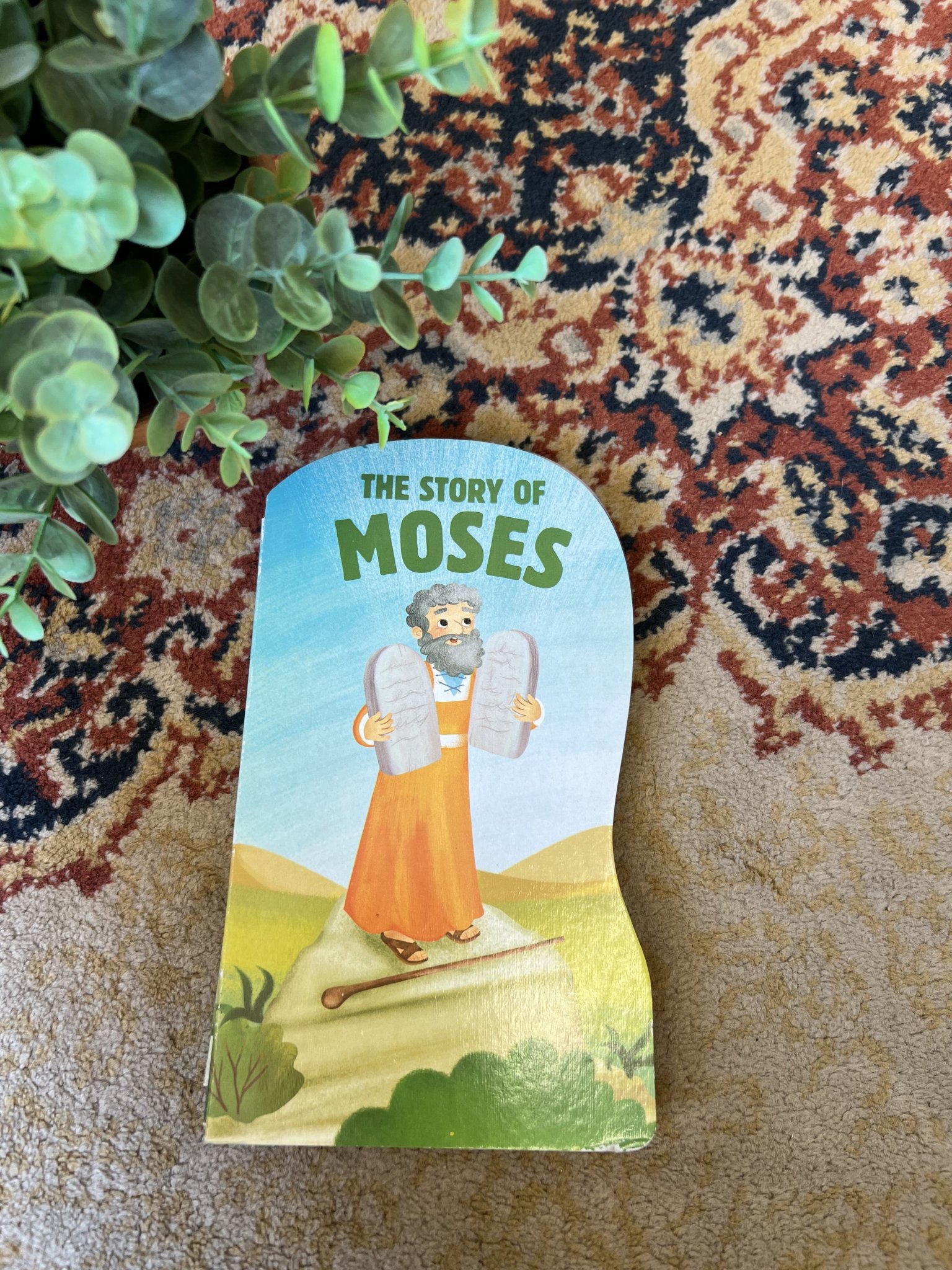 Kit de livros biblicos: Joshua and the Wall / Daniel in the Lions`Den / The Story of Moses / Daniel and Goliath - vista adicional 2