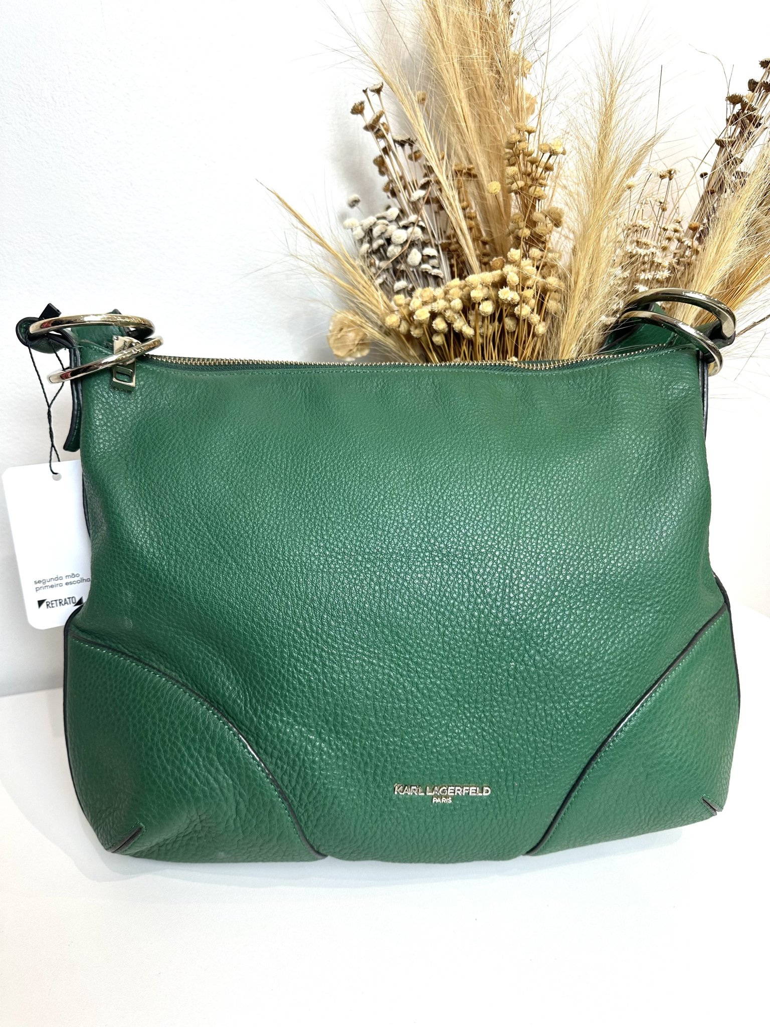 Bolsa tiracolo verde Karl Lagerfeld - Valeska - foto principal